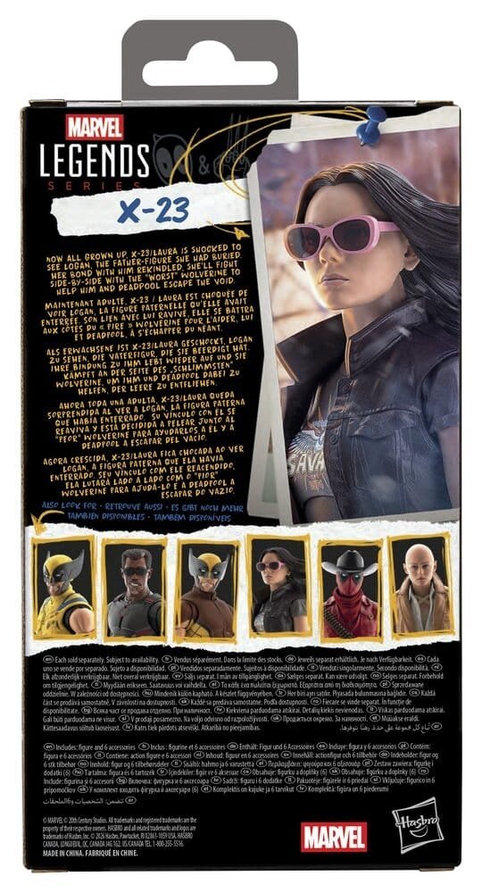 Hasbro Deadpool & Wolverine Marvel Legends Action Figure X.23 15 cms Hasbro Deadpool & Wolverine Marvel Legends Action Figure X.23 15 cms