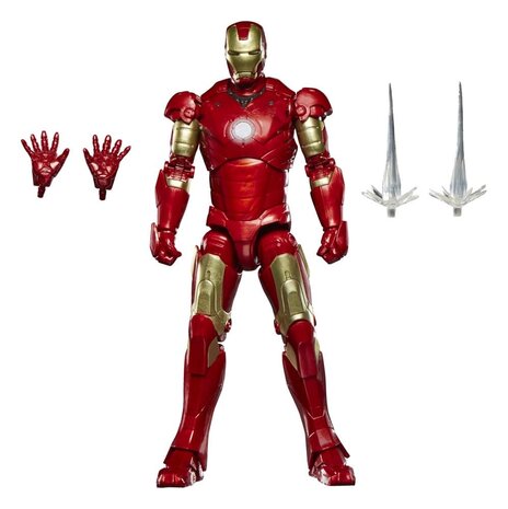 Hasbro Iron Man Marvel Legends Series Action Figure Iron Man Mark III 15 cm Hasbro Iron Man Marvel Legends Series Action Figure Iron Man Mark III 15 cm