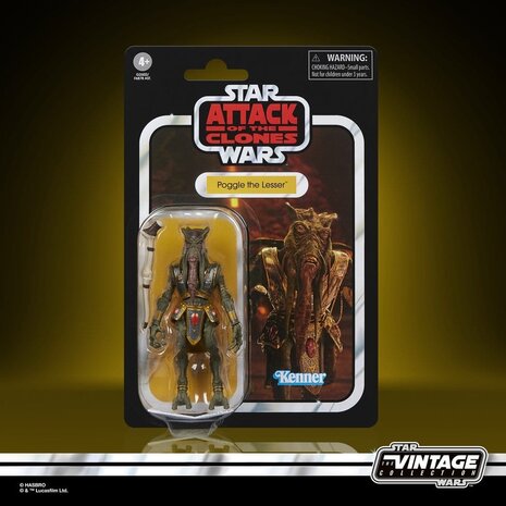 Hasbro Star Wars Episode II Vintage Collection Action Figure Poggle the Lesser 10 cm Hasbro Star Wars Episode II Vintage Collection Action Figure Poggle the Lesser 10 cm
