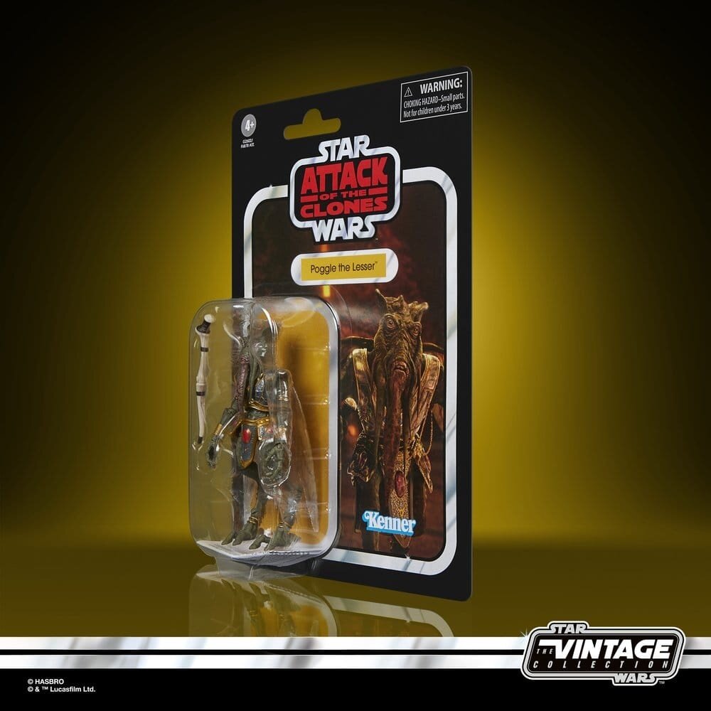 Hasbro Star Wars Episode II Vintage Collection Action Figure Poggle the Lesser 10 cm Hasbro Star Wars Episode II Vintage Collection Action Figure Poggle the Lesser 10 cm