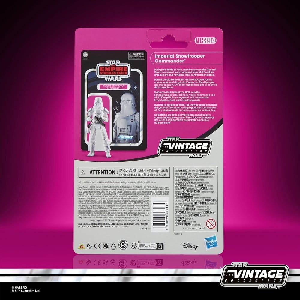 Hasbro Star Wars Episode V Vintage Collection Action Figure Imperial Snowtrooper Commander 10 cm Hasbro Star Wars Episode V Vintage Collection Action Figure Imperial Snowtrooper Commander 10 cm