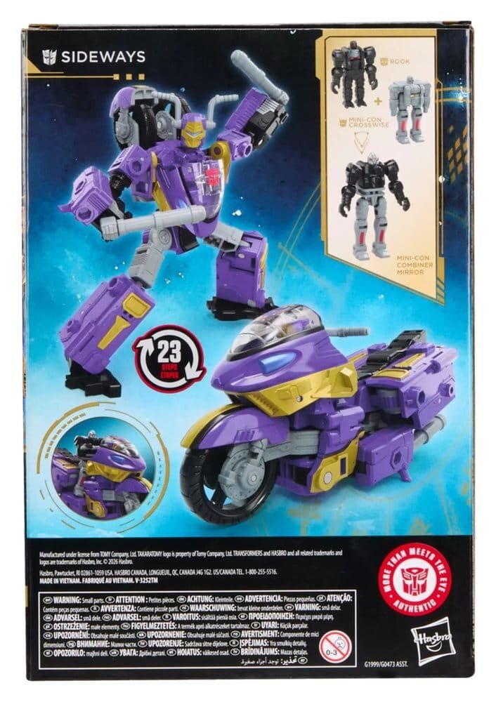 Hasbro Transformers Age of the Primes Voyager Class Actionfigur Sideways 14 cm