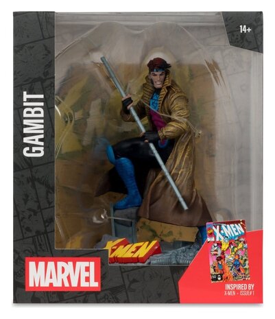 McFarlane Toys Marvel Collection PVC Statue 1/10 Gambit (X-Men #1) 18 cm