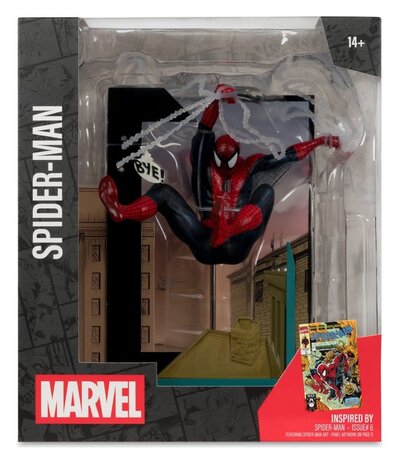 McFarlane Toys Marvel Collection PVC Statue 1/10 Spider-Man (Spider-Man #6) 18 cm