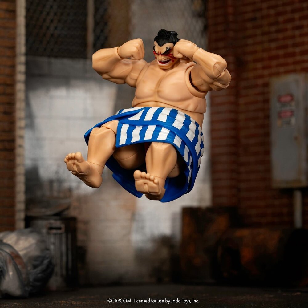 Jada Toys Ultra Street Fighter II: The Final Challengers Action Figure 1/12 E. Honda 16 cm