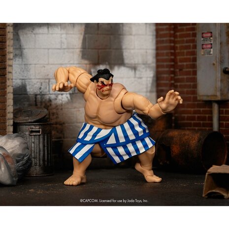 Jada Toys Ultra Street Fighter II: The Final Challengers Action Figure 1/12 E. Honda 16 cm