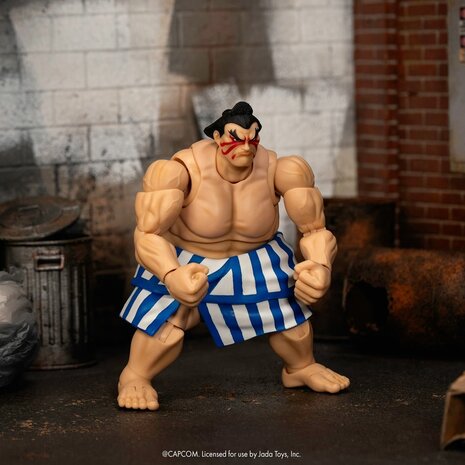 Jada Toys Ultra Street Fighter II: The Final Challengers Action Figure 1/12 E. Honda 16 cm
