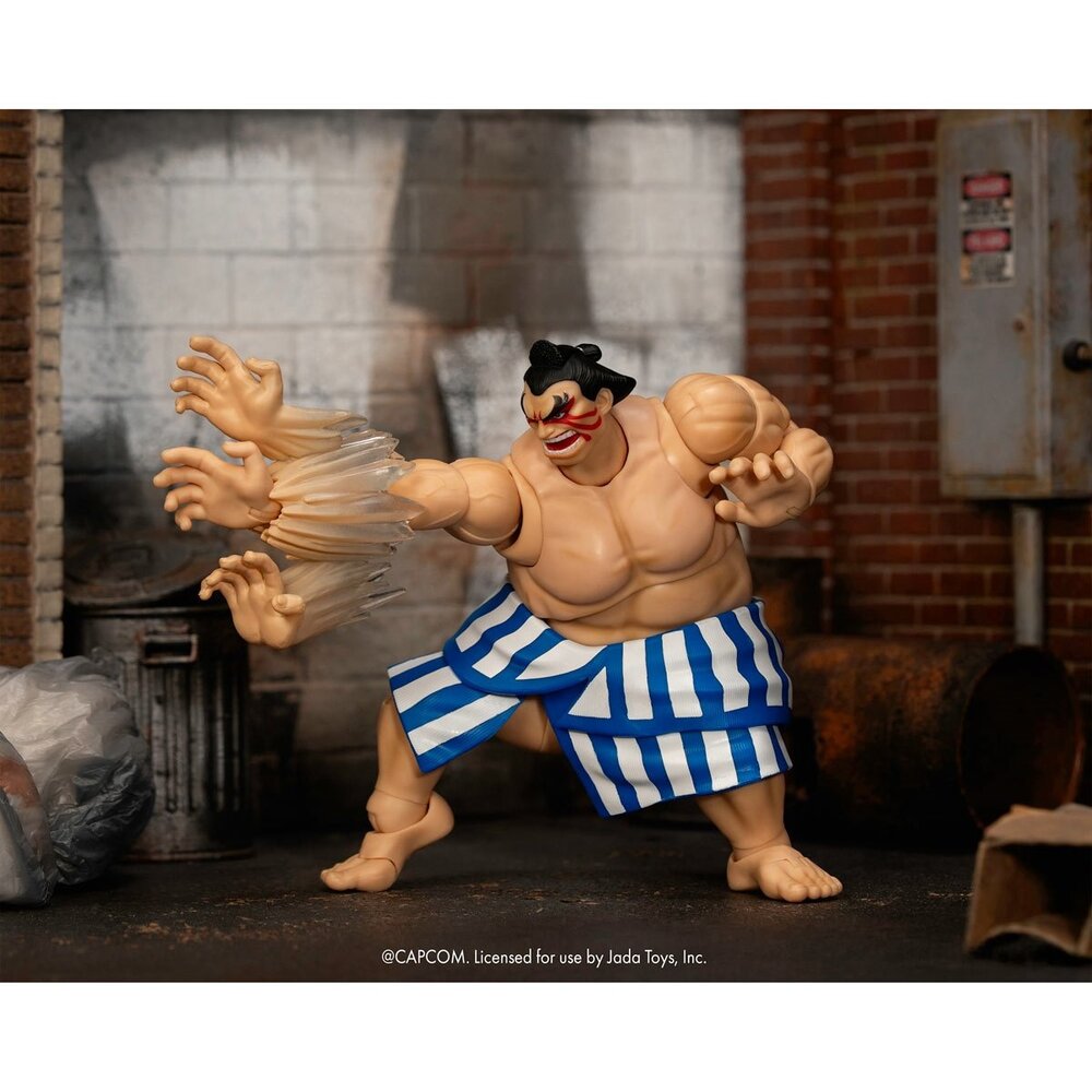 Jada Toys Ultra Street Fighter II: The Final Challengers Action Figure 1/12 E. Honda 16 cm