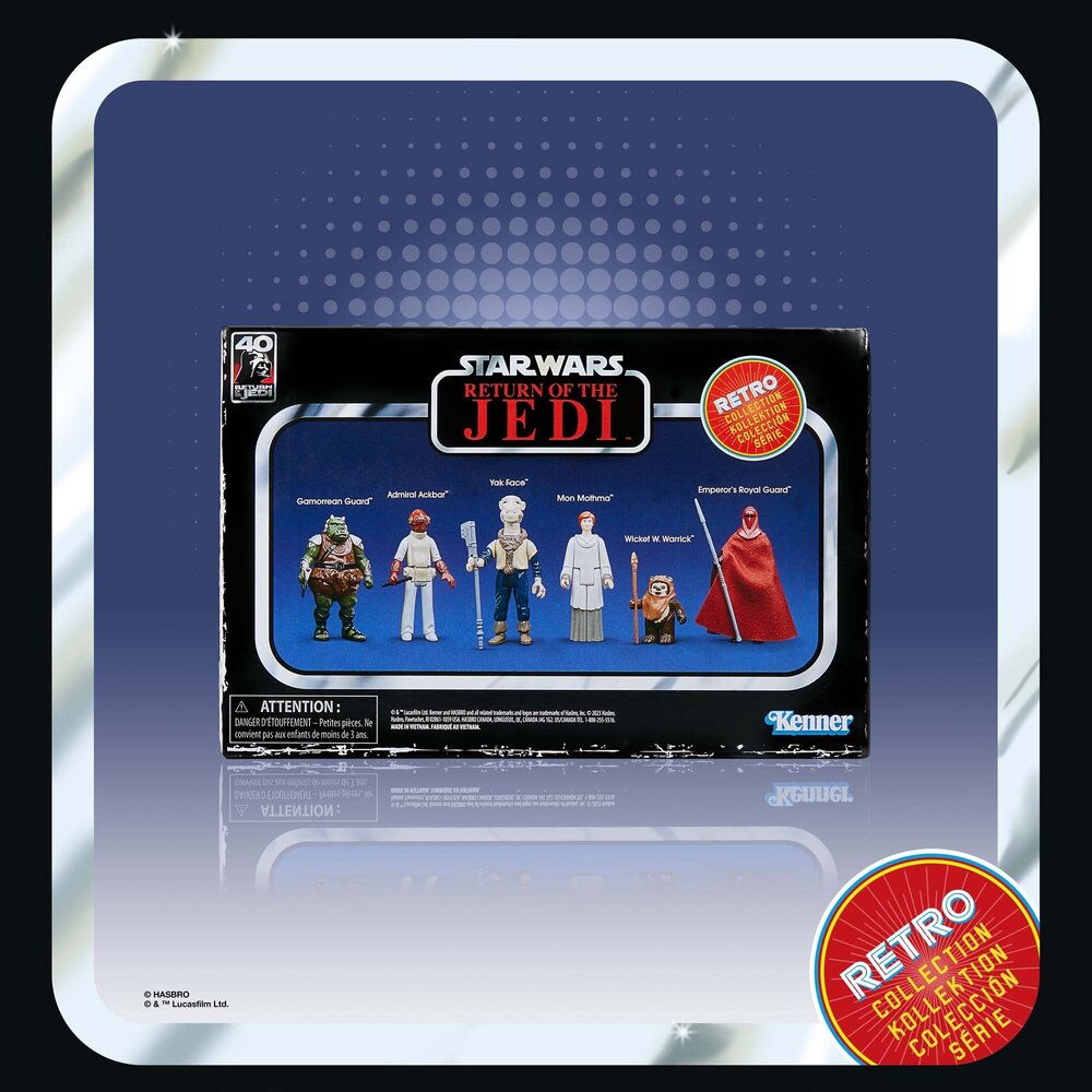 Hasbro Star Wars Episode VI Retro Collection Action Figure 6-Pack 10 cm Hasbro Star Wars Episode VI Retro Collection Action Figure 6-Pack 10 cm
