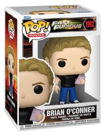 Funko Fast & Furious POP! Movies Vinyl Figure Brian O'Conner #1992