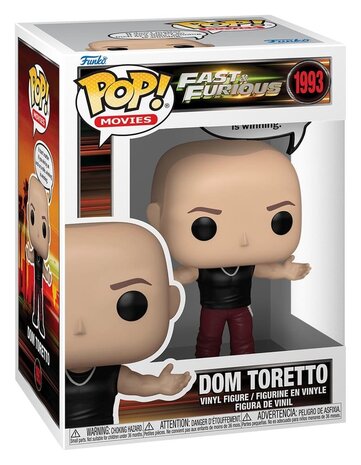 Funko Fast & Furious POP! Sayings Vinyl Figure Dominic Toretto #1993