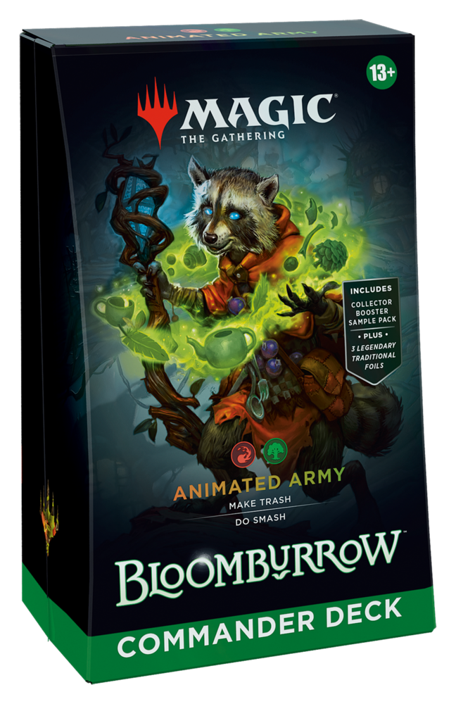 Wizards of the Coast Magic: The Gathering - Bloomburrow Animated Army Commander Deck
