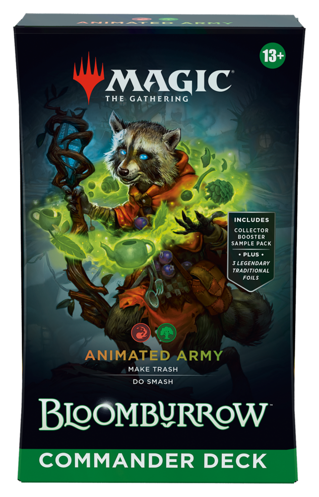 Wizards of the Coast Magic: The Gathering - Bloomburrow Animated Army Commander Deck
