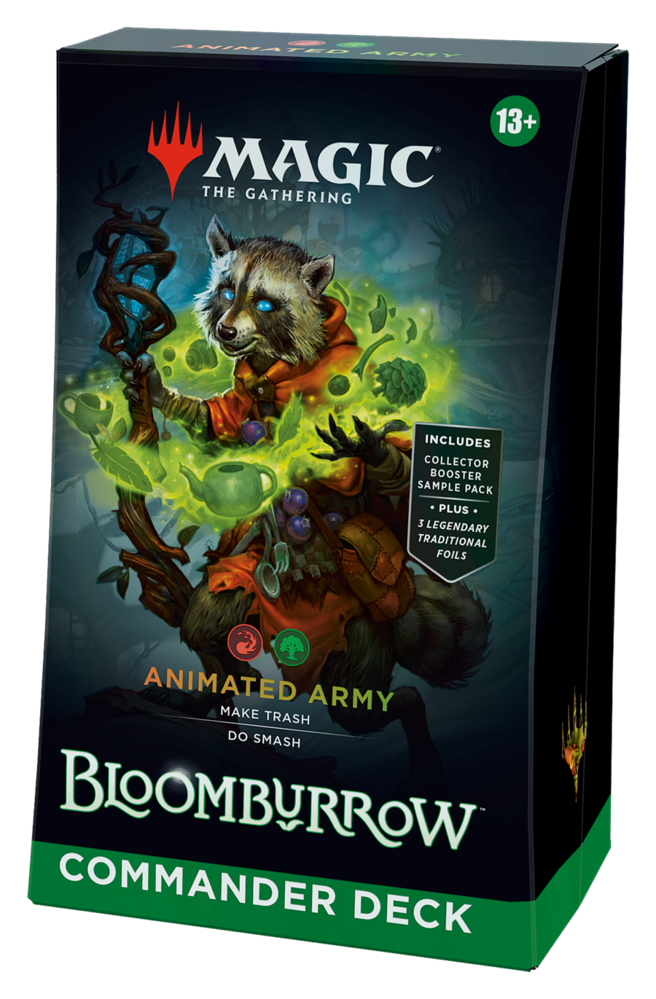 Wizards of the Coast Magic: The Gathering - Bloomburrow Animated Army Commander Deck