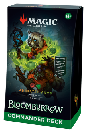Wizards of the Coast Magic: The Gathering - Bloomburrow Animated Army Commander Deck