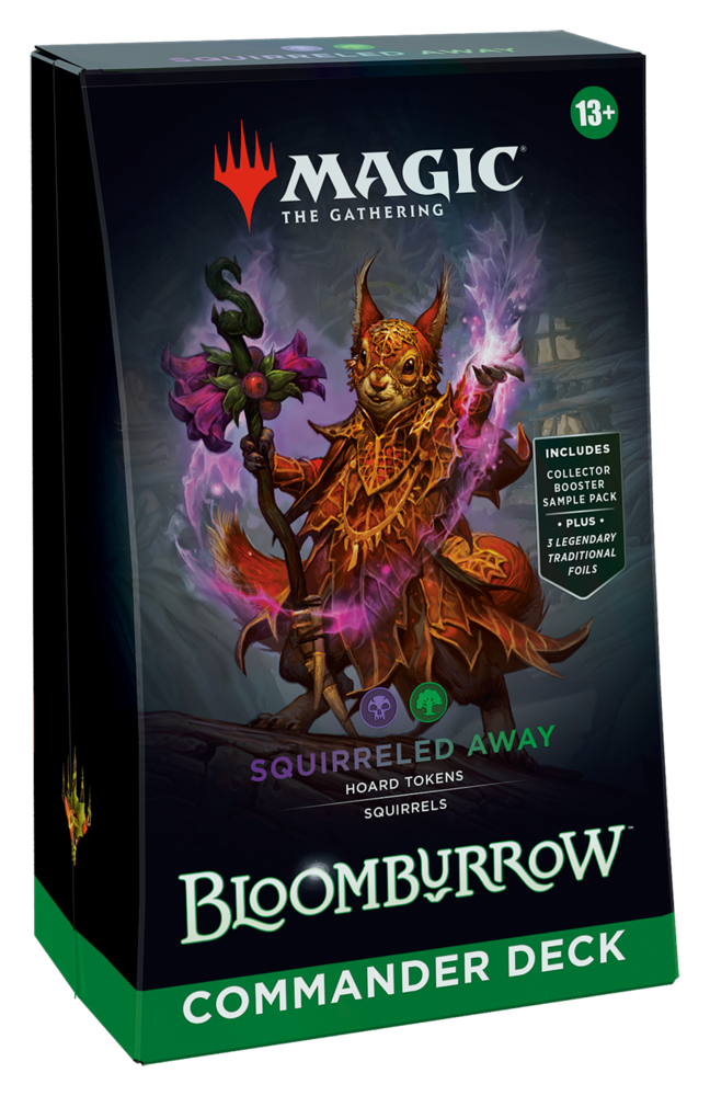 Wizards of the Coast Magic: The Gathering - Bloomburrow Squirreled Away Commander Deck Wizards of the Coast Magic: The Gathering - Bloomburrow Squirreled Away Commander Deck