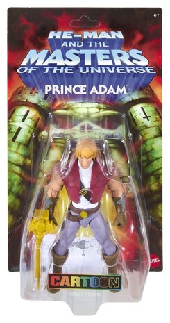 Mattel Masters of the Universe Origins Action Figure Cartoon Collection: Prince Adam 14 cm