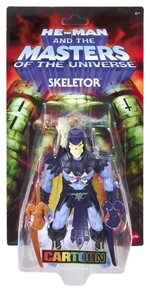 Mattel Masters of the Universe Origins Action Figure Cartoon Collection: Skeletor 14 cm