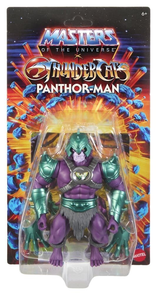 Mattel Masters of the Universe x ThunderCats Action Figure Panthor Man 14 cm