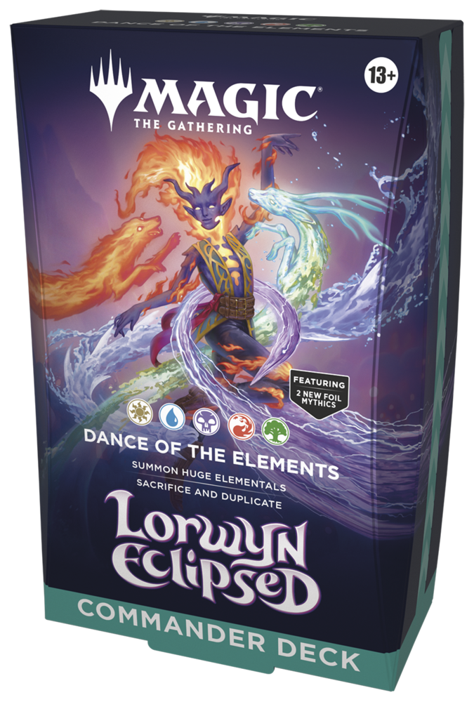 Wizards of the Coast Magic: The Gathering - Lorwyn Eclipsed Dance of the Elements Commander Deck Wizards of the Coast Magic: The Gathering - Lorwyn Eclipsed Dance of the Elements Commander Deck
