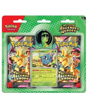 The Pokémon Company Pokémon Mega Evolution Ascended Heroes Erika's Tangela 2-pack The Pokémon Company Pokémon Mega Evolution Ascended Heroes Erika's Tangela 2-pack