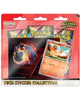 The Pokémon Company Pokémon Mega Evolution Ascended Heroes Tech Sticker Collection Charmander The Pokémon Company Pokémon Mega Evolution Ascended Heroes Tech Sticker Collection Charmander