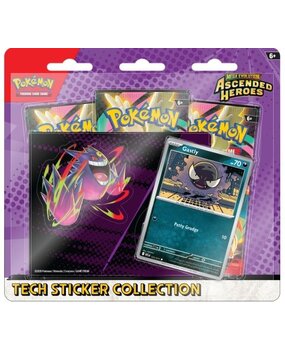 The Pokémon Company Pokémon Mega Evolution Ascended Heroes Tech Sticker Collection Gastly The Pokémon Company Pokémon Mega Evolution Ascended Heroes Tech Sticker Collection Gastly