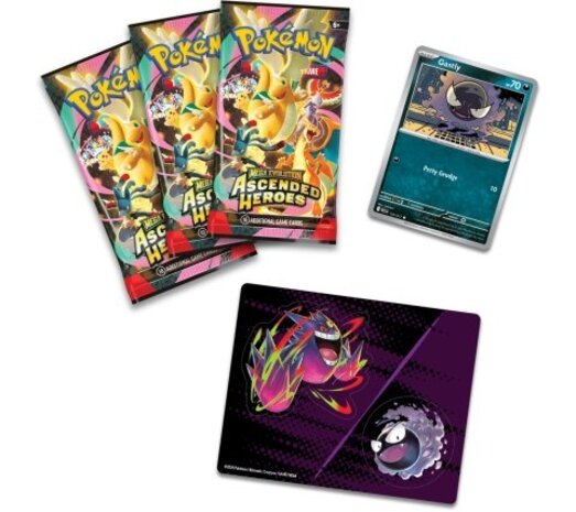 The Pokémon Company Pokémon Mega Evolution Ascended Heroes Tech Sticker Collection Gastly The Pokémon Company Pokémon Mega Evolution Ascended Heroes Tech Sticker Collection Gastly