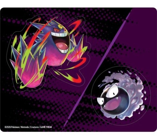 The Pokémon Company Pokémon Mega Evolution Ascended Heroes Tech Sticker Collection Gastly The Pokémon Company Pokémon Mega Evolution Ascended Heroes Tech Sticker Collection Gastly