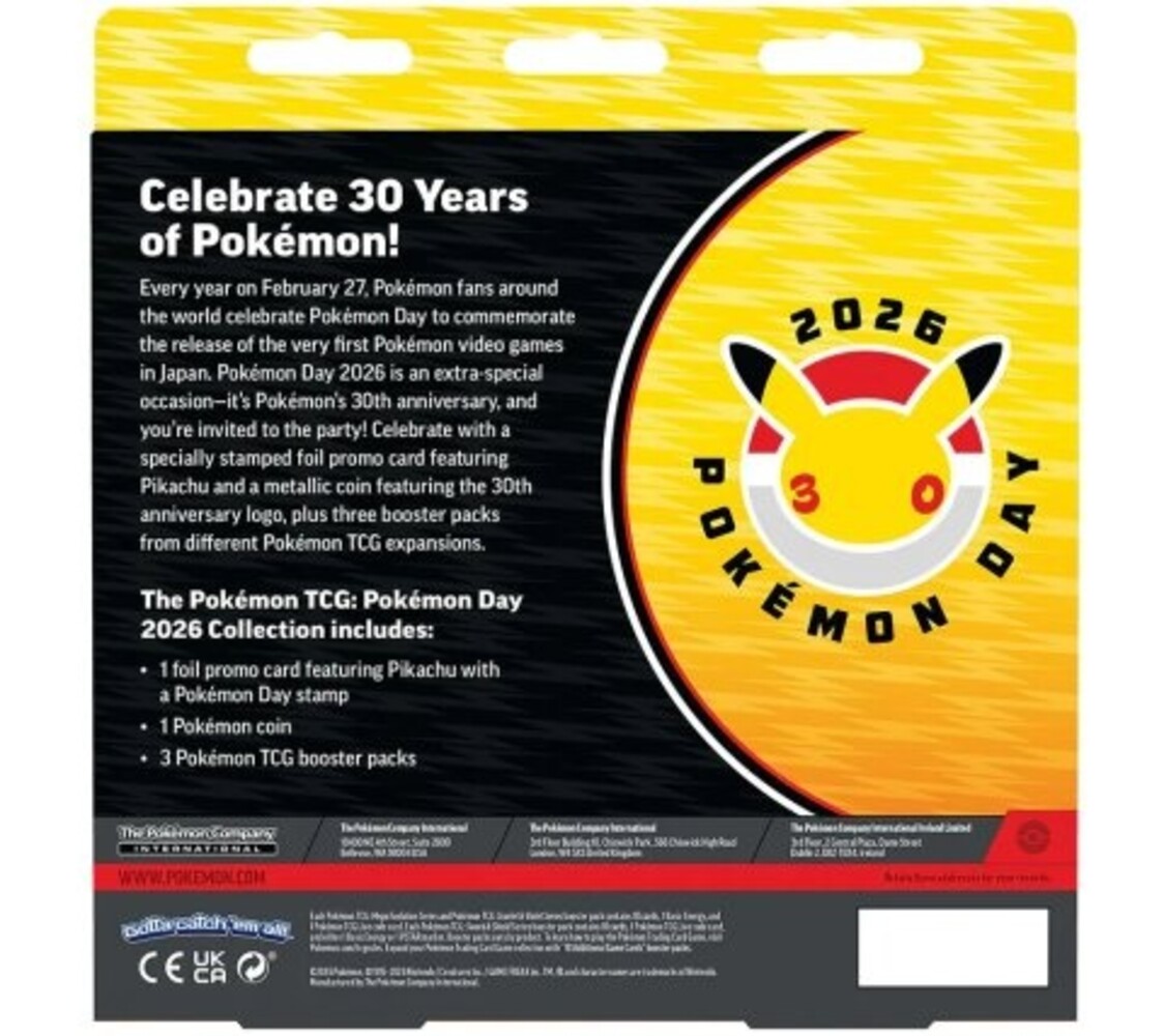 The Pokémon Company Pokémon Day 2026 Collection The Pokémon Company Pokémon Day 2026 Collection