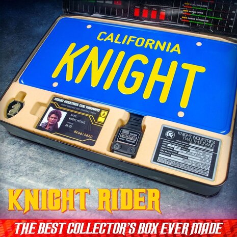 Doctor Collector Knight Rider Gift Box F.L.A.G Agent Kit Doctor Collector Knight Rider Gift Box F.L.A.G Agent Kit