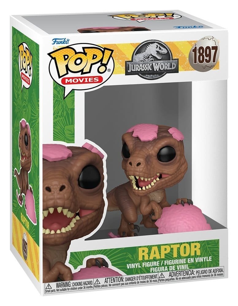 Funko Jurassic Park POP! Movies Vinyl Figure SPRG- Raptor #1897 Funko Jurassic Park POP! Movies Vinyl Figure SPRG- Raptor #1897