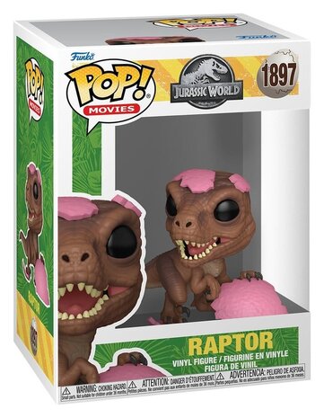 Funko Jurassic Park POP! Movies Vinyl Figure SPRG- Raptor #1897 Funko Jurassic Park POP! Movies Vinyl Figure SPRG- Raptor #1897