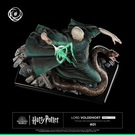 Tsume Art Harry Potter Statue 1/6 Lord Voldemort Ikigai 36 cm