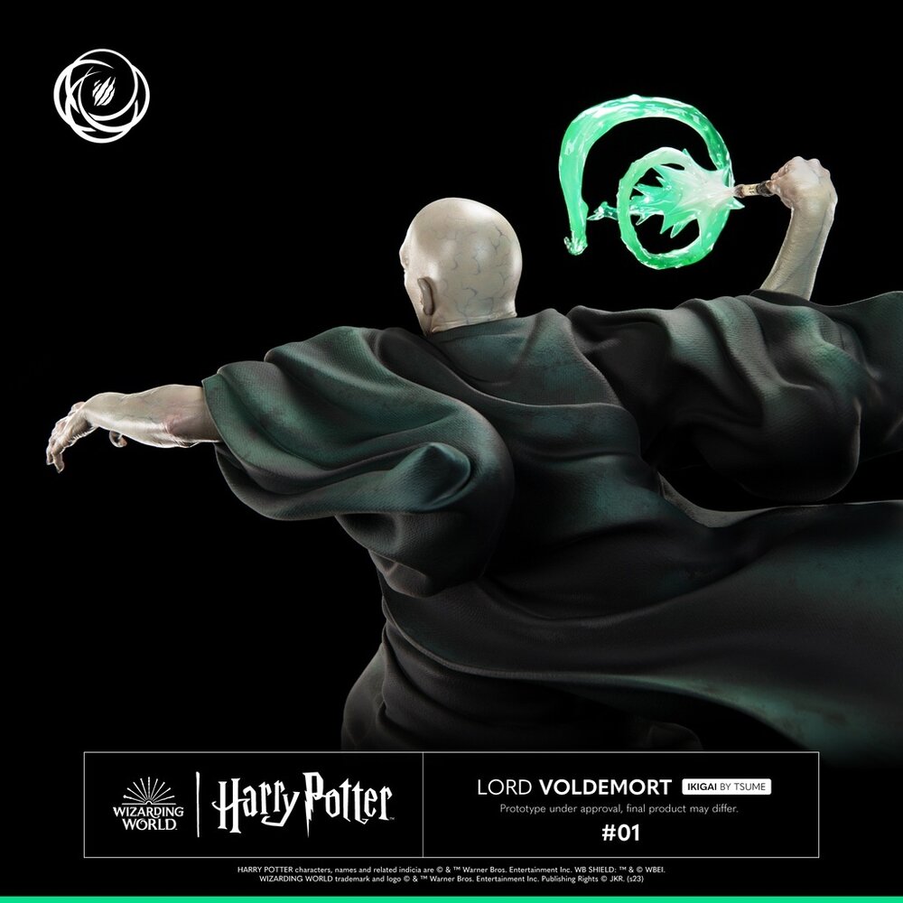 Tsume Art Harry Potter Statue 1/6 Lord Voldemort Ikigai 36 cm