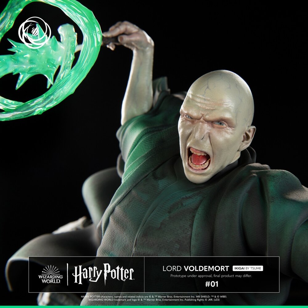 Tsume Art Harry Potter Statue 1/6 Lord Voldemort Ikigai 36 cm