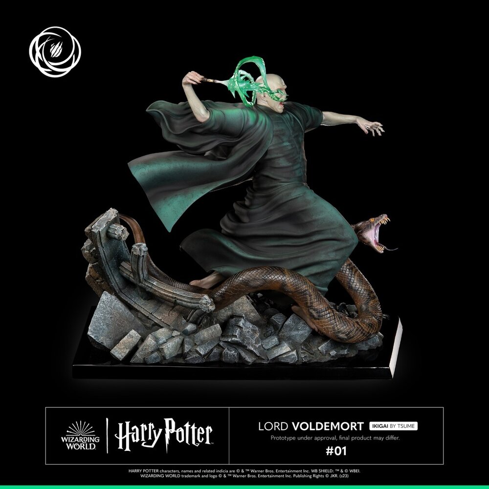 Tsume Art Harry Potter Statue 1/6 Lord Voldemort Ikigai 36 cm