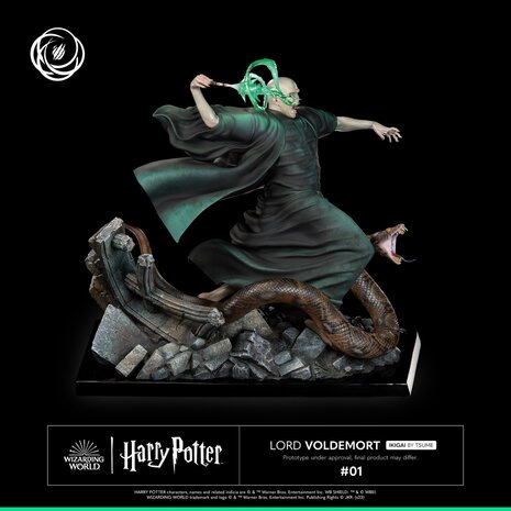 Tsume Art Harry Potter Statue 1/6 Lord Voldemort Ikigai 36 cm