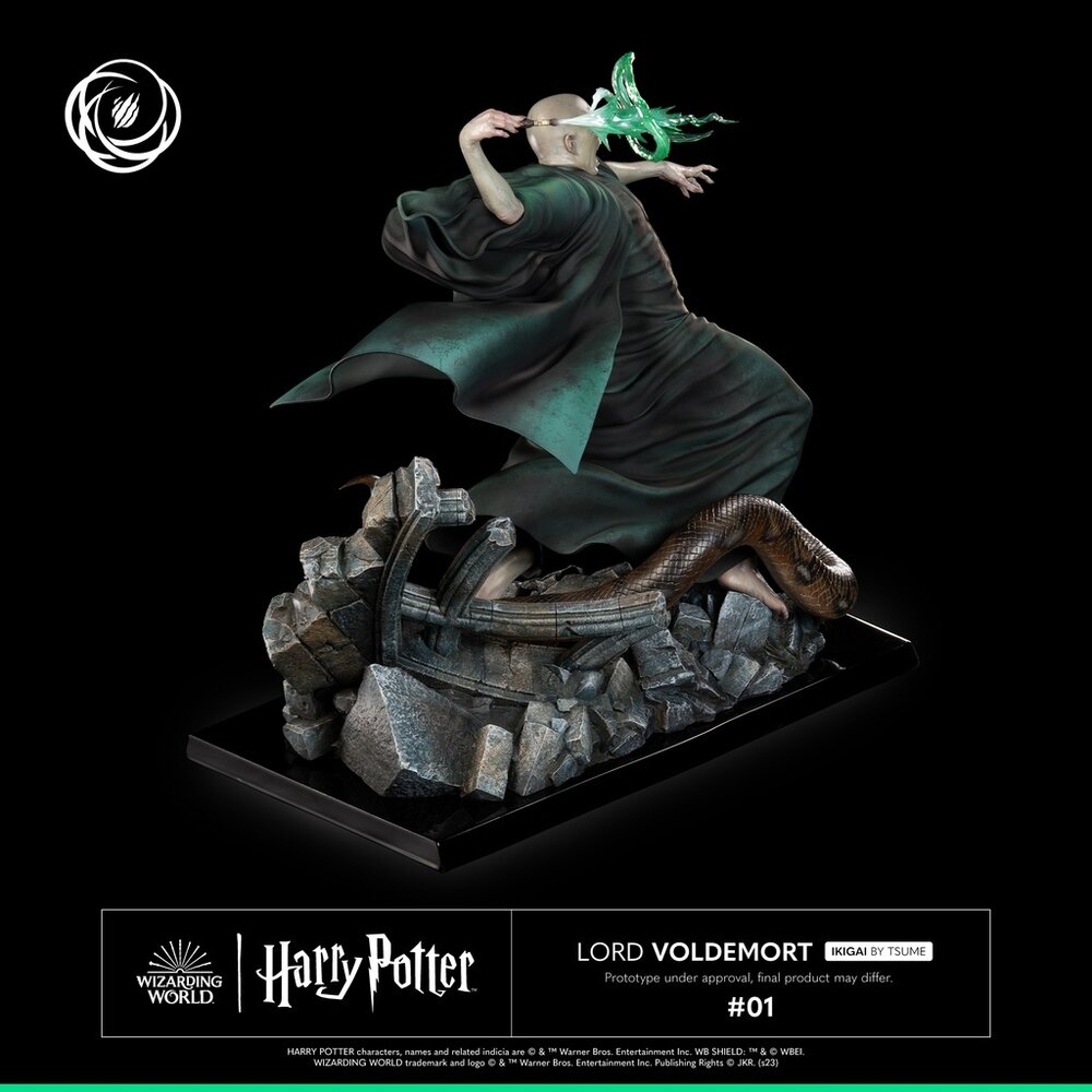 Tsume Art Harry Potter Statue 1/6 Lord Voldemort Ikigai 36 cm