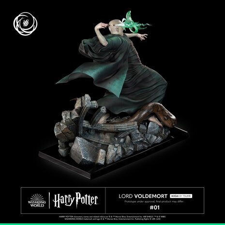 Tsume Art Harry Potter Statue 1/6 Lord Voldemort Ikigai 36 cm
