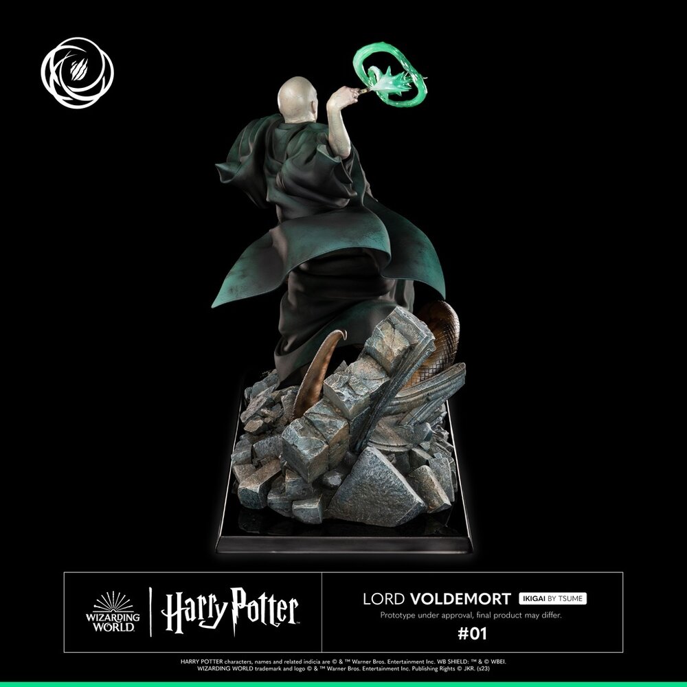 Tsume Art Harry Potter Statue 1/6 Lord Voldemort Ikigai 36 cm
