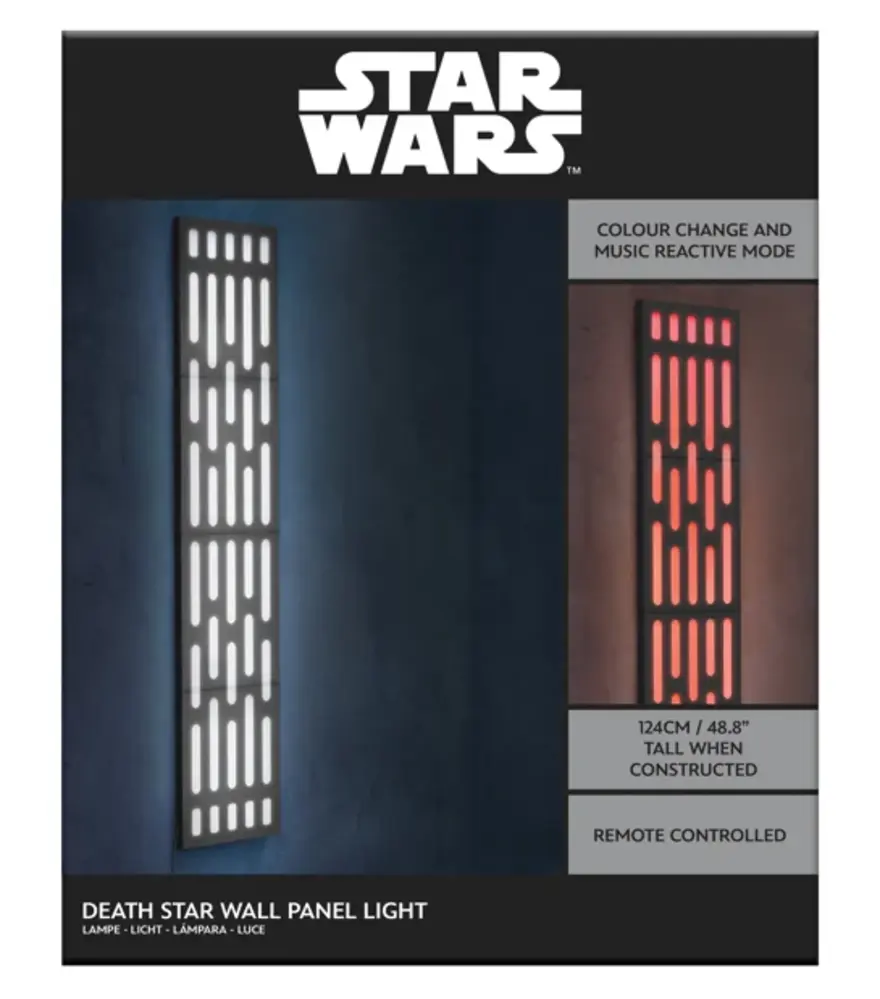 Paladone Star Wars Death Star Wall Panel Replica with Light 124 cm