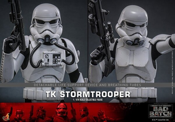 Hot Toys Star Wars: The Bad Batch Action Figure 1/6 TK Stormtrooper 30 cm Hot Toys Star Wars: The Bad Batch Action Figure 1/6 TK Stormtrooper 30 cm