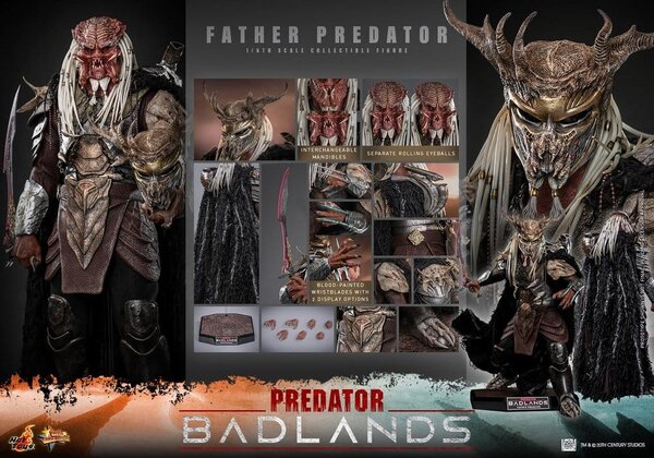 Hot Toys Predator: Badlands Action Figure 1/6 Njohrr 36 cm Hot Toys Predator: Badlands Action Figure 1/6 Njohrr 36 cm