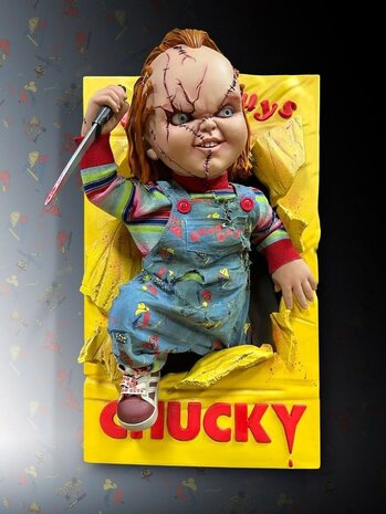 Hollywood Collectibles Group Chucky (Child´s Play) Wall Sculpture 1/2 Bride of Chucky 38 cm Hollywood Collectibles Group Chucky (Child´s Play) Wall Sculpture 1/2 Bride of Chucky 38 cm