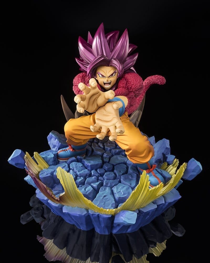 Tamashii Nations Dragon Ball Daima FiguartsZERO Extra Battle PVC Statue Marshall Super Saiyan 4 Son Goku Daima
