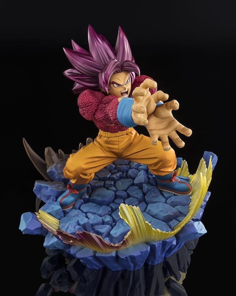 Tamashii Nations Dragon Ball Daima FiguartsZERO Extra Battle PVC Statue Marshall Super Saiyan 4 Son Goku Daima