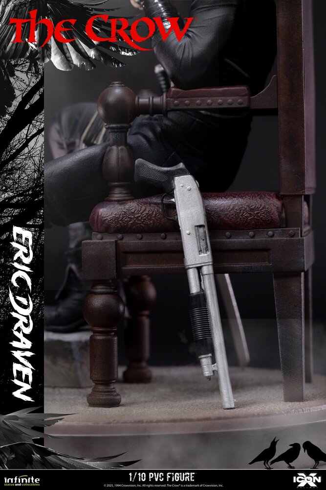 Infinite Statue The Crow Statue 1/10 Eric Draven 20 cm Infinite Statue The Crow Statue 1/10 Eric Draven 20 cm