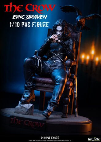 Infinite Statue The Crow Statue 1/10 Eric Draven 20 cm Infinite Statue The Crow Statue 1/10 Eric Draven 20 cm