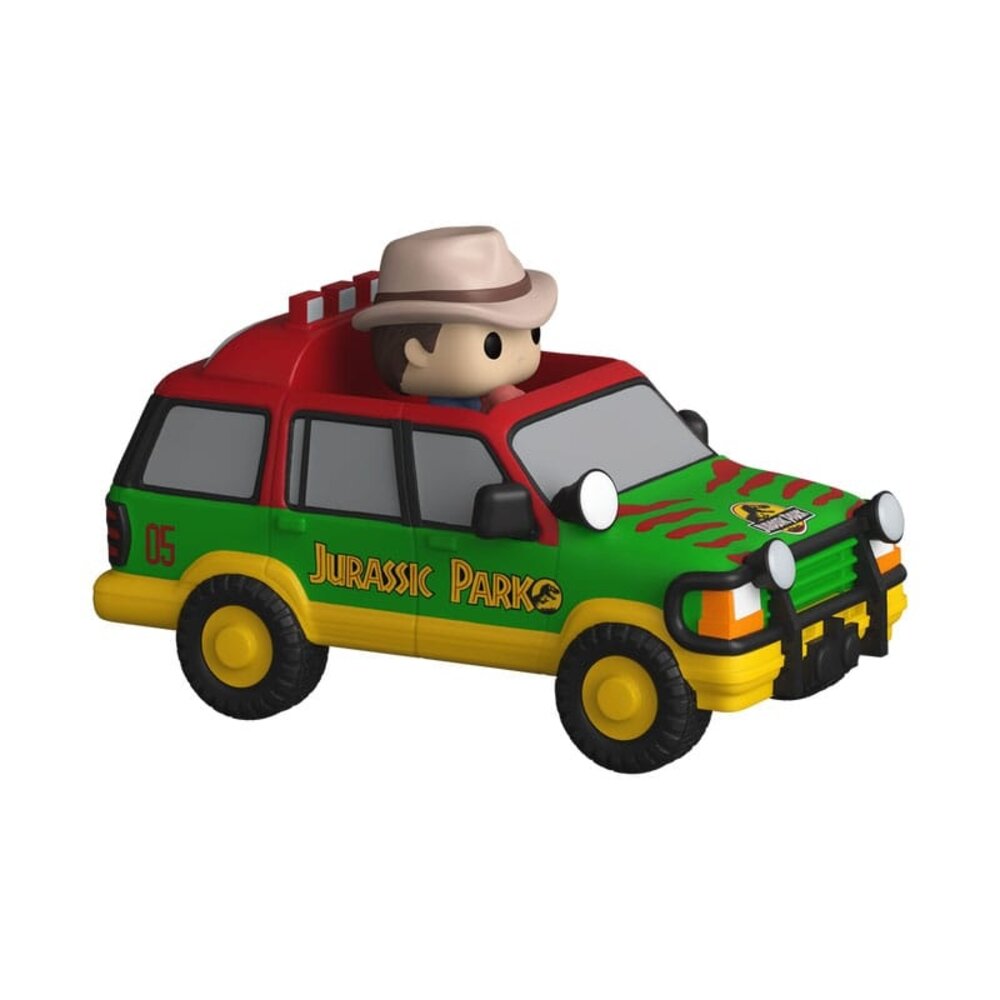 Funko Jurassic Park Bitty POP! Ride Vinyl Figure Jurassic SUV with Dr. Grant 2,5 cm Funko Jurassic Park Bitty POP! Ride Vinyl Figure Jurassic SUV with Dr. Grant 2,5 cm